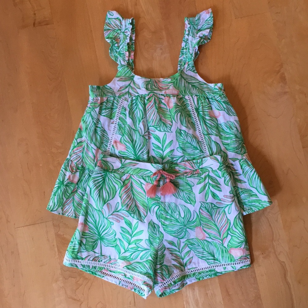 Tommy Bahama Girls Two Piece Set Shorts & Top